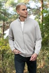 Buratti Pamuklu Relaxed Fit Dik Yaka Fermuarlı Erkek Hırka 5901075 TAŞ