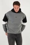 Buratti Pamuklu Relaxed Fit Kapüşonlu İçi Tüylü Yumuşak Şardonlu Erkek Sweat 5905299 AÇIK HAKİ