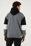 Buratti Pamuklu Relaxed Fit Kapüşonlu İçi Tüylü Yumuşak Şardonlu 2' li Paket Erkek Sweat 5905299S2 Açık Haki-Vişne