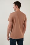 Buratti Pamuklu Slim Fit Bisiklet Yaka Erkek T Shirt 541IFIT BİSKÜVİ