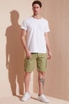 Buratti Pamuklu Slim Fit Bisiklet Yaka Erkek T Shirt 541TACTICAL BEYAZ