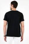 Buratti Pamuklu Slim Fit Bisiklet Yaka Erkek T Shirt 541FOLLOW SİYAH