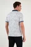 Buratti Pamuklu Slim Fit Düğmeli Erkek Polo Yaka T Shirt 646B3300 BEYAZ