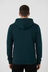 Buratti Pamuklu Slim Fit Kanguru Cepli Fermuar Detaylı Kapüşon Yaka Erkek Sweat 575707 PETROL