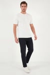 Buratti Pamuklu Slim Fit Normal Bel Jeans Erkek Kot Pantolon 5901C83MILANO SİYAH