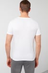 Buratti Pamuklu Slim Fit V Yaka Basic Erkek T Shirt 5412001 BEYAZ