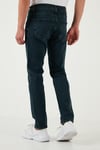 Buratti Pamuklu Slim Fit Yüksek Bel Dar Paça Jeans Erkek Kot Pantolon 3300S81TOKYO MAVİ