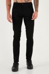 Buratti Pamuklu Slim Fit Yüksek Bel Dar Paça Jeans Erkek Kot Pantolon 3300C01TOKYO SİYAH