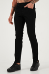Buratti Pamuklu Slim Fit Yüksek Bel Dar Paça Jeans Erkek Kot Pantolon 3300C01TOKYO SİYAH