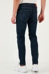 Buratti Pamuklu Slim Fit Yüksek Bel Dar Paça Jeans Erkek Kot Pantolon 3300S82TOKYO LACİVERT