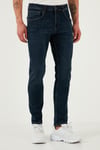 Buratti Pamuklu Slim Fit Yüksek Bel Dar Paça Jeans Erkek Kot Pantolon 3300S82TOKYO LACİVERT