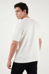Buratti Regular Fit Bisiklet Yaka Erkek T Shirt 5904028 EKRU