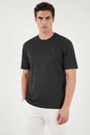 Buratti Regular Fit Bisiklet Yaka Erkek T Shirt 5904028 ANTRASİT