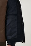 Buratti Regular Fit Fermuarlı Cepli Dik Yaka Şişme Erkek Mont 5840014 LACİVERT
