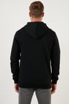 Buratti Regular Fit Kapüşonlu Pamuklu Erkek Sweat 5905285 SİYAH
