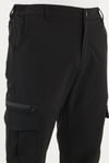 Buratti Regular Fit Normal Bel Cep Detaylı Trekking ve Kurye Erkek Pantolon 693150 SİYAH