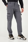 Buratti Regular Fit Normal Bel Cep Detaylı Trekking ve Kurye Erkek Pantolon 693150 FÜME