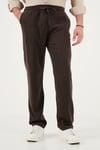 Buratti Regular Fit Normal Bel Düz Paça Erkek Pantolon 6689255 KAHVE