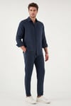 Buratti Regular Fit Normal Bel Düz Paça Erkek Pantolon CF26S611639 İNDİGO