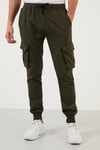 Buratti Relaxed Fit Pamuklu Cepli Kargo Erkek Pantolon 5171697 HAKİ