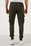 Buratti Relaxed Fit Pamuklu Cepli Kargo Erkek Pantolon 5171697 HAKİ