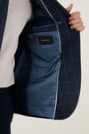 Buratti Slim Fit 6 Drop Çift Yırtmaçlı Blazer Erkek Ceket 216VASCONEW KOYU LACİVERT