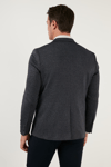 Buratti Slim Fit 6 Drop Tek Yırtmaçlı Blazer Erkek Ceket 216FASERA KOYU LACİVERT