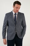 Buratti Slim Fit 6 Drop Tek Yırtmaçlı Blazer Erkek Ceket 216TAZİRO KOYU LACİVERT