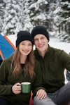 Buratti Slim Fit Cepli Fermuarlı Anti-Pilling Tüylenme Yapmayan Soğuk Geçirmez Polar Unisex Hırka 5906028S1 HAKİ