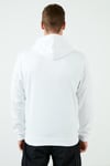 Buratti Slim Fit Kanguru Cepli Kapüşonlu Şardonlu Kışlık Erkek Sweat 5896589 BEYAZ