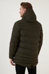 Buratti Slim Fit Kapüşonlu Cepli Erkek Mont 6274818 HAKİ