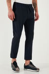 Buratti Slim Fit Lastikli Bel Boru Paça Kemer Detaylı Erkek Pantolon 5543S86JMILANO LACİVERT