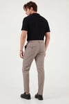 Buratti Slim Fit Normal Bel Daralan Paça Erkek Pantolon 6843649 VİZON