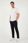 Buratti Slim Fit Normal Bel Daralan Paça Erkek Pantolon 6843660 SİYAH