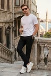 Buratti Slim Fit Normal Bel Daralan Paça Erkek Pantolon 6843660 SİYAH