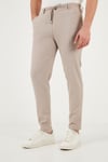 Buratti Slim Fit Normal Bel Daralan Paça Erkek Pantolon 6841483 BEJ