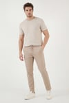 Buratti Slim Fit Normal Bel Daralan Paça Erkek Pantolon 6843654 VİZON