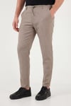 Buratti Slim Fit Normal Bel Daralan Paça Erkek Pantolon 6843649 VİZON