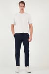 Buratti Slim Fit Normal Bel Daralan Paça Erkek Pantolon 6841483 LACİVERT
