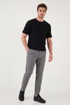 Buratti Slim Fit Normal Bel Daralan Paça Erkek Pantolon 6843649 GRİ