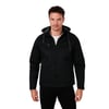 Buratti Slim Fit Peluş Astarlı Çıkarılabilir Kapüşonlu Erkek Mont 5855031 SİYAH