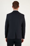 Buratti Slim Fit Tek Yırtmaçlı Düğmeli Blazer Erkek Ceket 2163763 KOYU İNDİGO