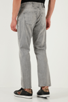 Buratti Streç Pamuklu Comfort Fit Yüksek Bel Boru Paça Jeans Erkek Kot Pantolon 4400S58TEXAS GRİ