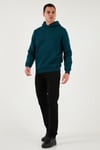 Buratti Streç Pamuklu Comfort Fit Yüksek Bel Boru Paça Jeans Erkek Kot Pantolon 4412C01TEXAS SİYAH