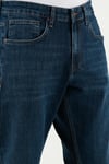Buratti Streç Pamuklu Comfort Fit Yüksek Bel Boru Paça Jeans Erkek Kot Pantolon 4400S57TEXAS LACİVERT