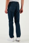 Buratti Streç Pamuklu Comfort Fit Yüksek Bel Boru Paça Jeans Erkek Kot Pantolon 4400S57TEXAS LACİVERT