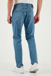 Buratti Streç Pamuklu Comfort Fit Yüksek Bel Boru Paça Jeans Erkek Kot Pantolon 4400S51TEXAS MAVİ