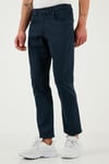 Buratti Streç Pamuklu Comfort Fit Yüksek Bel Boru Paça Jeans Erkek Kot Pantolon 4400S65TEXAS İNDİGO