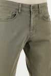 Buratti Streç Pamuklu Comfort Fit Yüksek Bel Boru Paça Jeans Erkek Kot Pantolon 4400S65TEXAS AÇIK HAKİ
