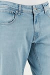 Buratti Streç Pamuklu Regular Fit Normal Bel Boru Paça Jeans Erkek Kot Pantolon 2201S512PARMA AÇIK MAVİ